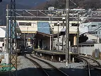 構内 (左側より、1・2・3番線)