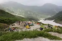 キャンプ指定地
