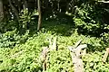 後円部から前方部を望む