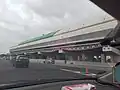 en:Jakarta Inner Ring Roadから見るLRT駅