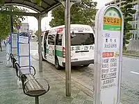 駅前バス乗り場