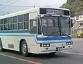 浜松バス路線車(淡路交通から伊豆下田バスを経て移籍。浜松市内で撮影