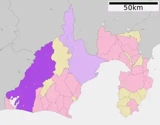 浜松市位置図