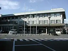 花巻市役所(2009年10月撮影)