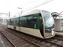 営業初日の1001号「茶ちゃ」(大和川)