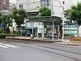 ホーム（恵美須町方面）