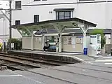 ホーム（浜寺駅前方面）