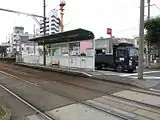 ホーム（恵美須町方面）