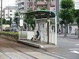 ホーム（浜寺駅前方面）
