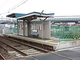 ホーム（恵美須町方面のりば）