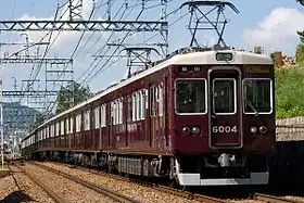 6000系(山本駅 ‐ 雲雀丘花屋敷駅間)