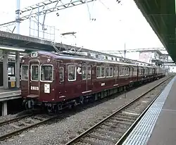 普通運用に転用された阪急2800系