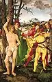 聖セバスティアン三連画の中央のもの（1507年）"Sebastiansaltar"