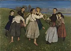 Der Kinderreigen, (1884)
