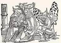 噂する婦人と悪魔