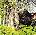 ハンス・アム・エンデ風景画
