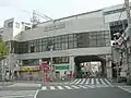 現在の西口駅舎（2009年10月）