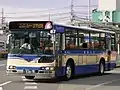ツーステップ（リーフサス・前後扉）阪神バス（阪神線車両）KL-HT2PMEA