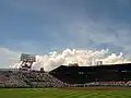 甲子園と入道雲（2008年8月）