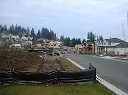 ハッピーバレーの新興住宅地