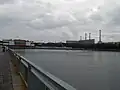 フェスティバルウォーク蘇我（千葉港に近い側から）
