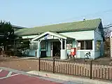 旧駅舎(2007年12月)