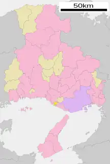 播磨町位置図