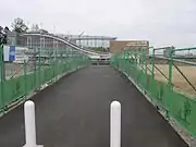 南口駅前広場着工前（2005年5月）
