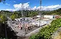 中部電力パワーグリッド（株）東清水変電所（標高112m・2022年10月撮影）