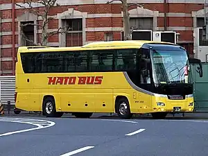 はとバスの車両(2006年に導入した新型ガーラ)
