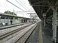 駅ホーム（2012年4月28日）