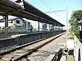 高架化前の旧駅ホーム（2007年11月18日）
