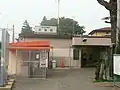 高架化前の旧駅舎（2008年9月6日）