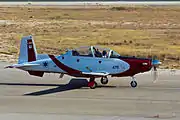 イスラエル空軍のT-6A テキサンII。