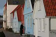 アルス海峡に面した住宅