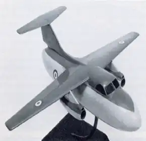 P.139Bの模型。