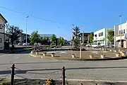 北口駅前風景(2020年5月)