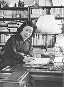 1949年4月自宅書斎
