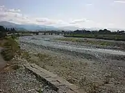 魚津市三ケ 早月橋(はやつきはし)より上流
