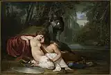 『リナルドとアルミーダ』 (1812-13、198×295 cm、ベネチア・アカデミア美術館)