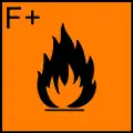 非常に強い可燃性　Extremely flammable (F+)