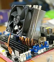 斜めに風を吹き付ける製品