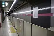 上飯田線ホーム(2017年)