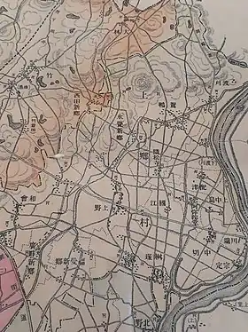 1917年の上郷村