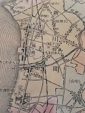 1917年の新川町