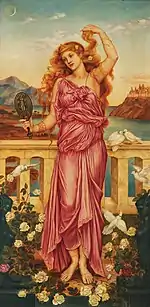 イーヴリン・ド・モーガン『トロイのヘレネー』（1898年）
