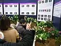 展示会場（2011年2月19日撮影）