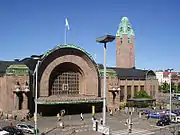 ヘルシンキ中央駅( フィンランド)の外観