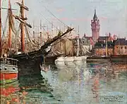 ダンケルク港(c.1900)