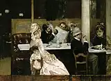 Scène de café à Paris (1877)